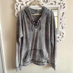 Ocean Drive Acid Wash Sweatshirt